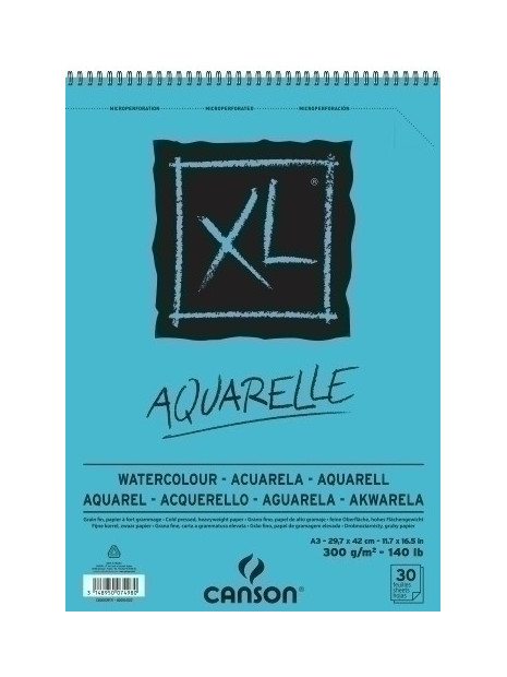 BLOC ACUARELA 30H A3 300G