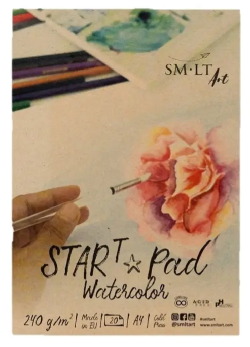 BLOC ACUARELA A4 AS-20(240)