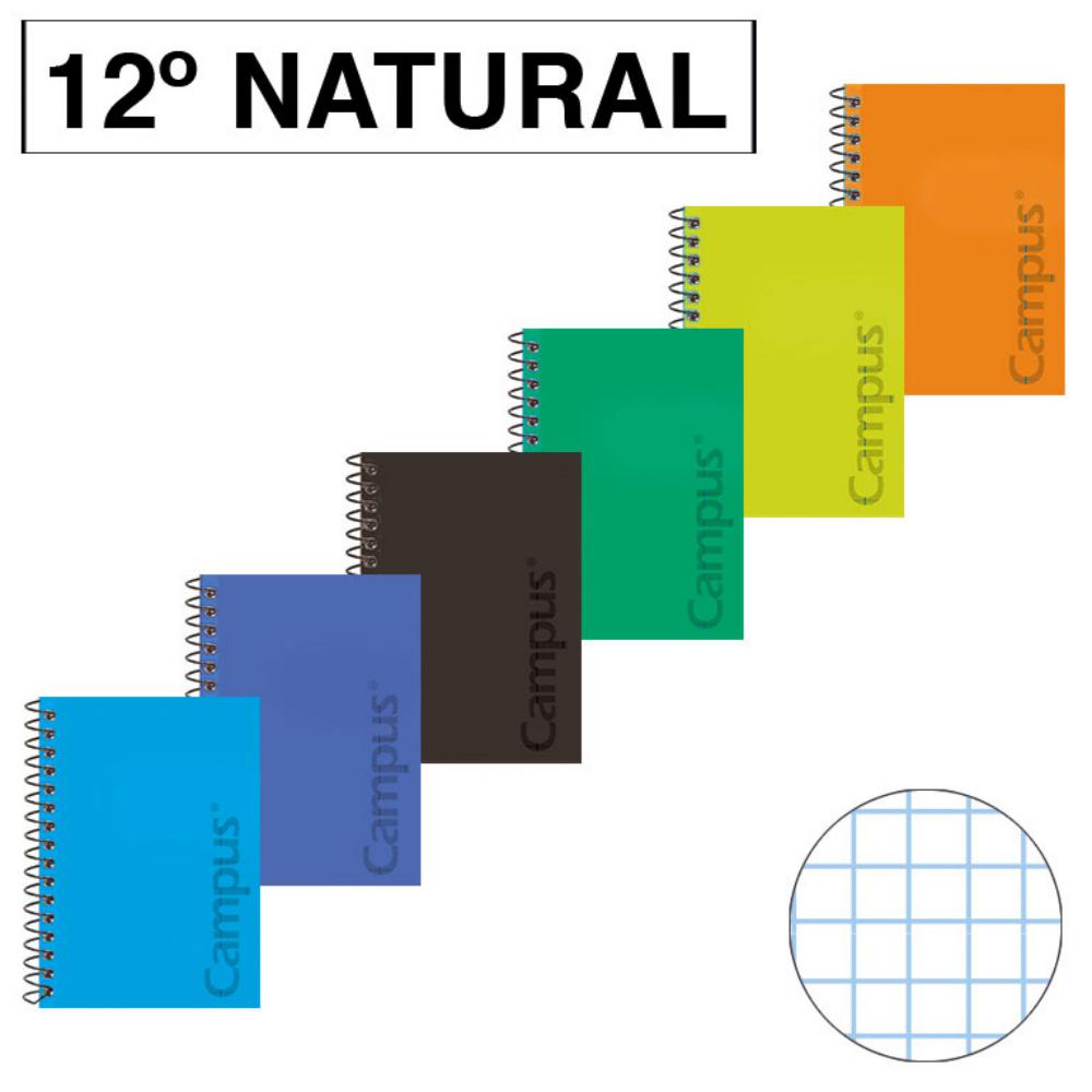 BLOC ESPIRAL 12º NATURAL T.PP.