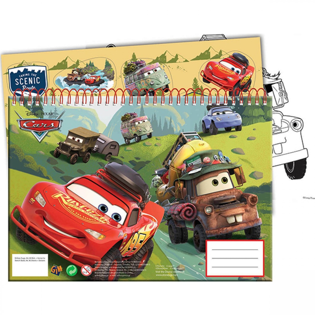 BLOCK STICKERS CARS 341-48416