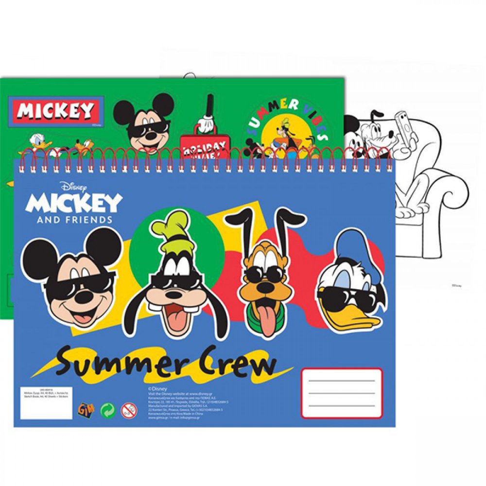 BLOCK STICKERS MICKE 340-83416