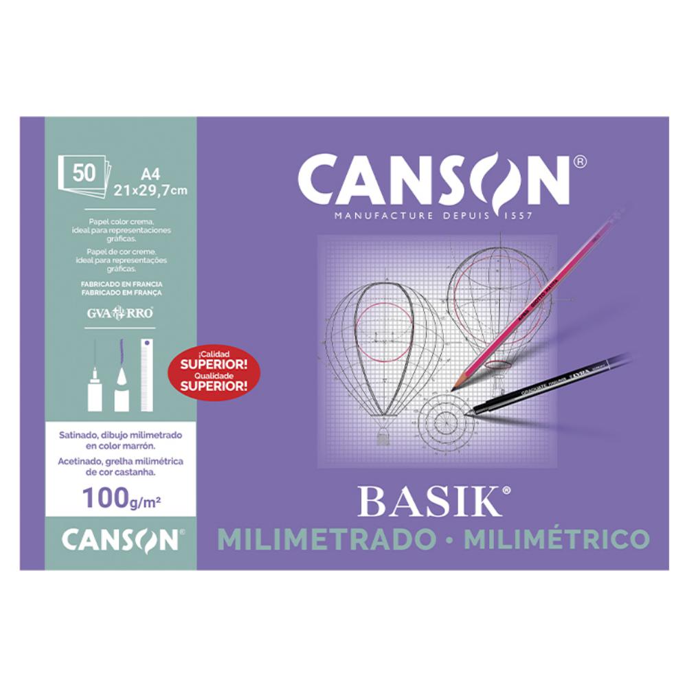 BLOC MILIMETRADO GUARRO A4 50H