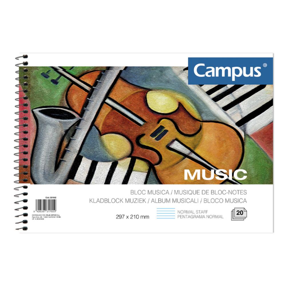 BLOC MUSICA A4 20H.