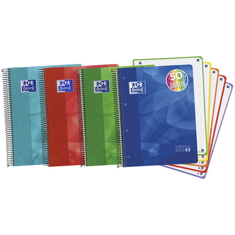 BLOC OXFORD Fº120/H T.PLASTIC