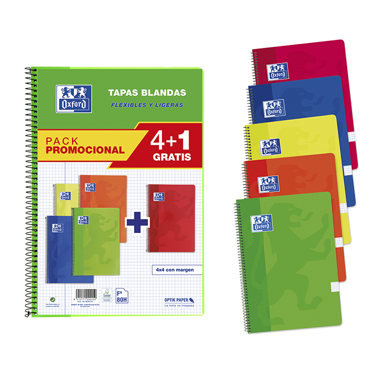 BLOC OXFORD Fº80/H T.B. 4mm