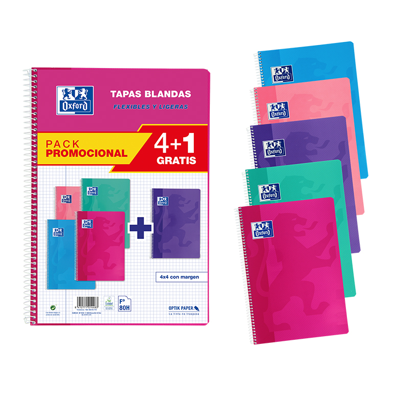 BLOC OXFORD Fº80/H T.B. 4mm PA