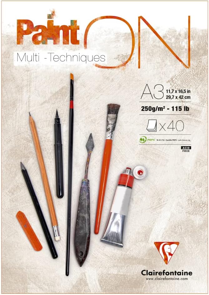 BLOC PAINT'ON A3 40H ENCL 250G 96536C