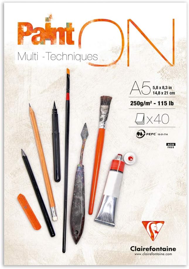 BLOC PAINT'ON A5 40H ENCL 250G 96538C