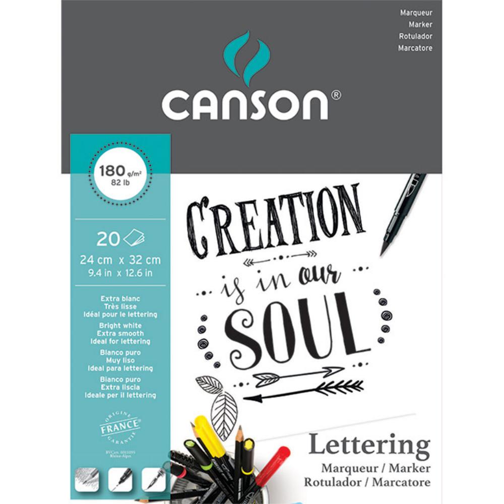 BLOC PAPEL LETTERING 24X32 20H