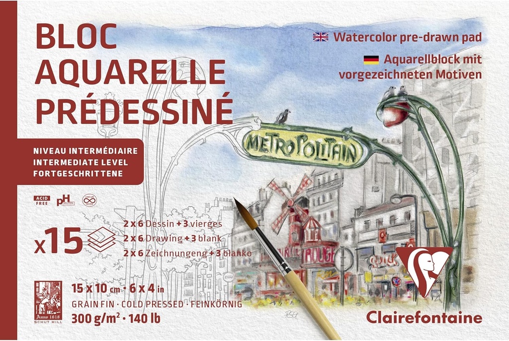 BLOC PRED.PARIS.15H 300G 10X15