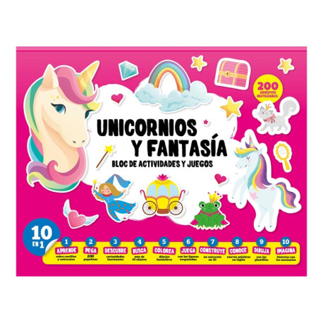BLOC UNICORNIO Y FANTAS BOA002
