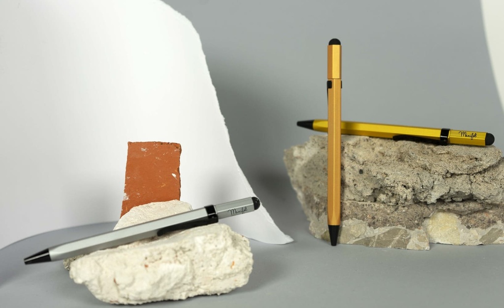 BOLIGRAFO EXAGONAL 13CM MINERAL DANI