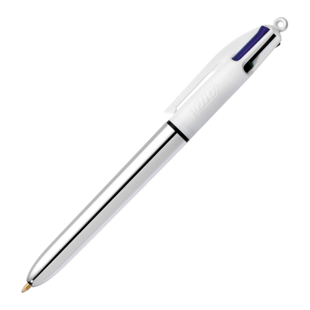 BOLIGRAFO BIC 4 COL.SHINE PLAT