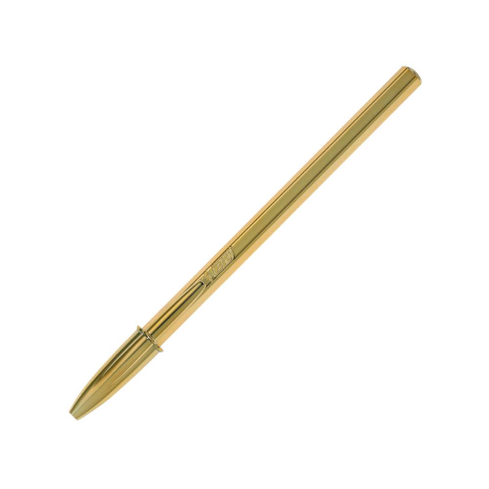 BOLÍGRAFO TINTA ACEITE BIC CRISTAL ORO TINTA AZUL