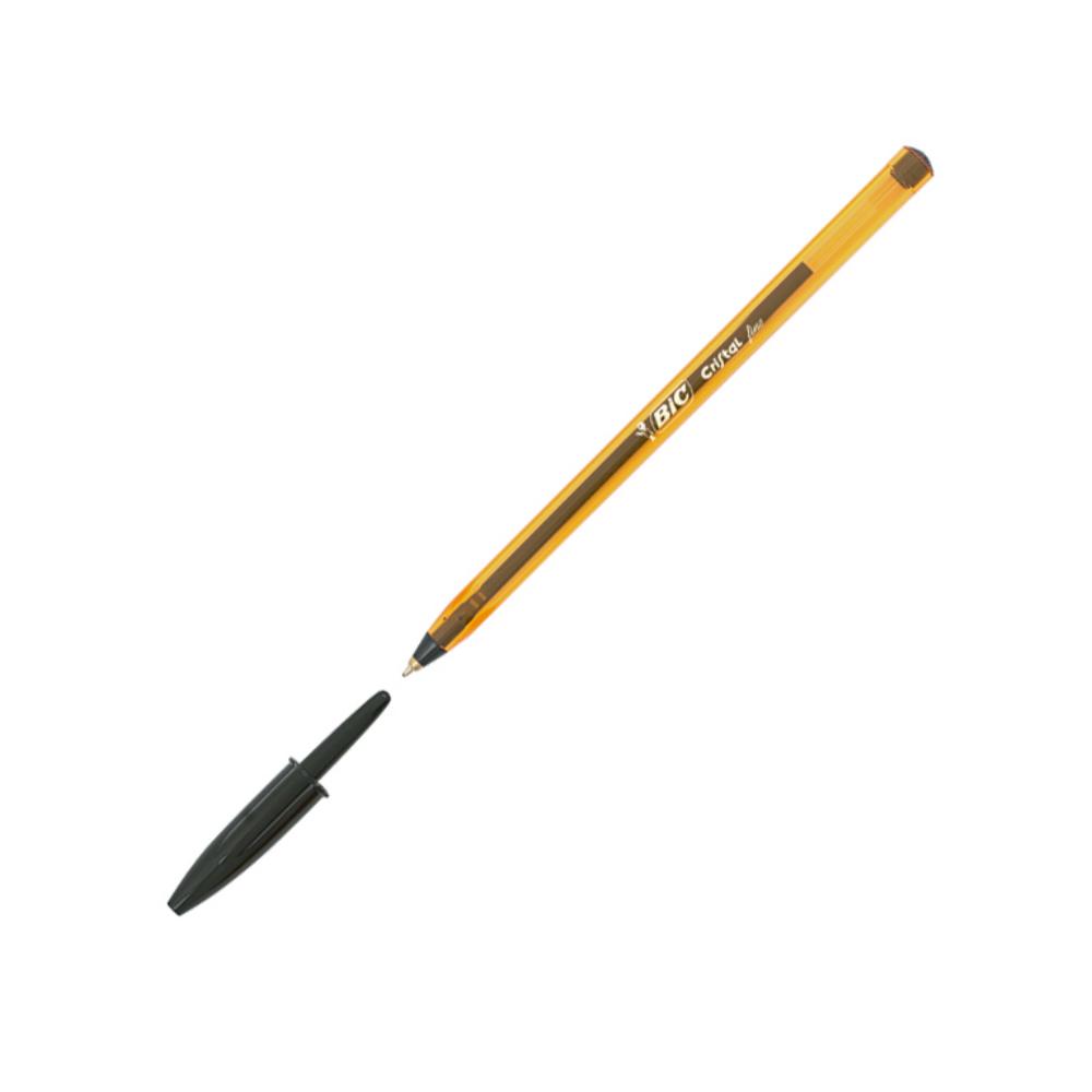 BOLÍGRAFO TINTA ACEITE BIC CRISTAL FINE NEGRO