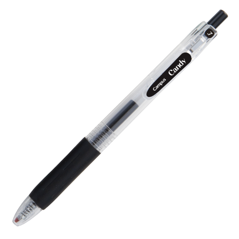 BOLIGRAFO TINTA GEL CAMPUS CANDY NEGRO
