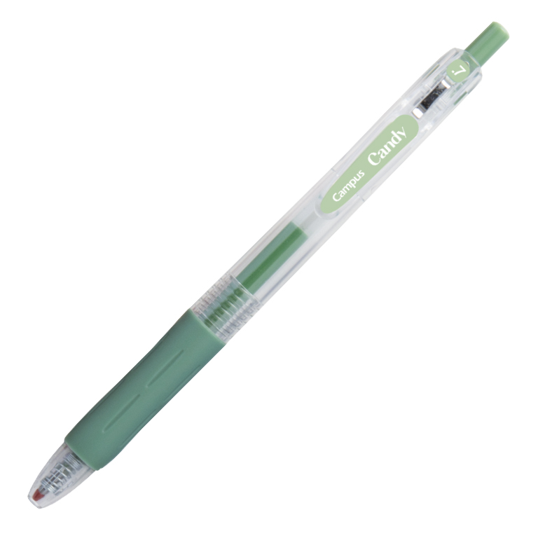 BOLÍGRAFO TINTA GEL CAMPUS CANDY VERDE