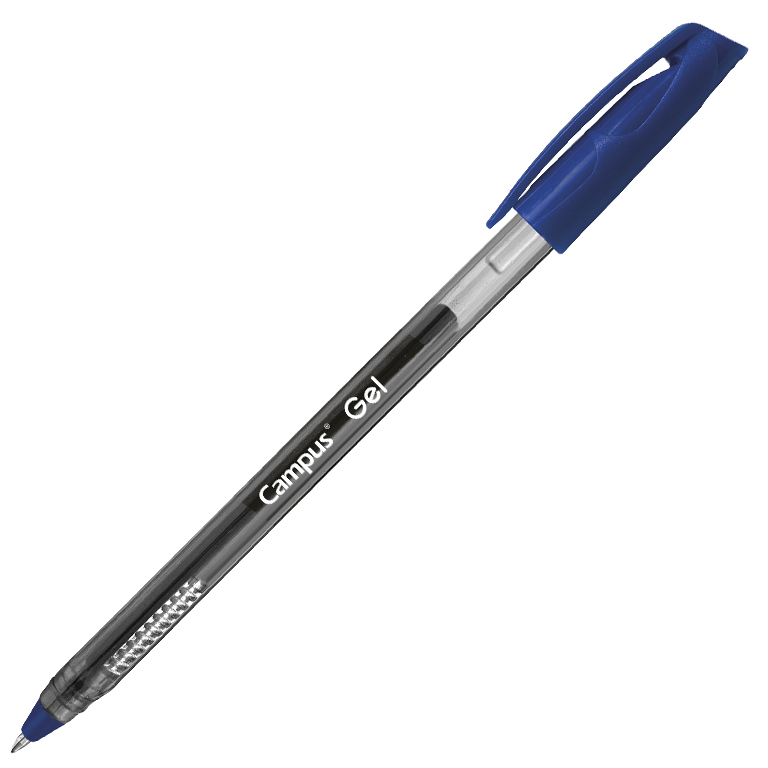 BOLÍGRAFO TINTA GEL CAMPUS GEL AZUL