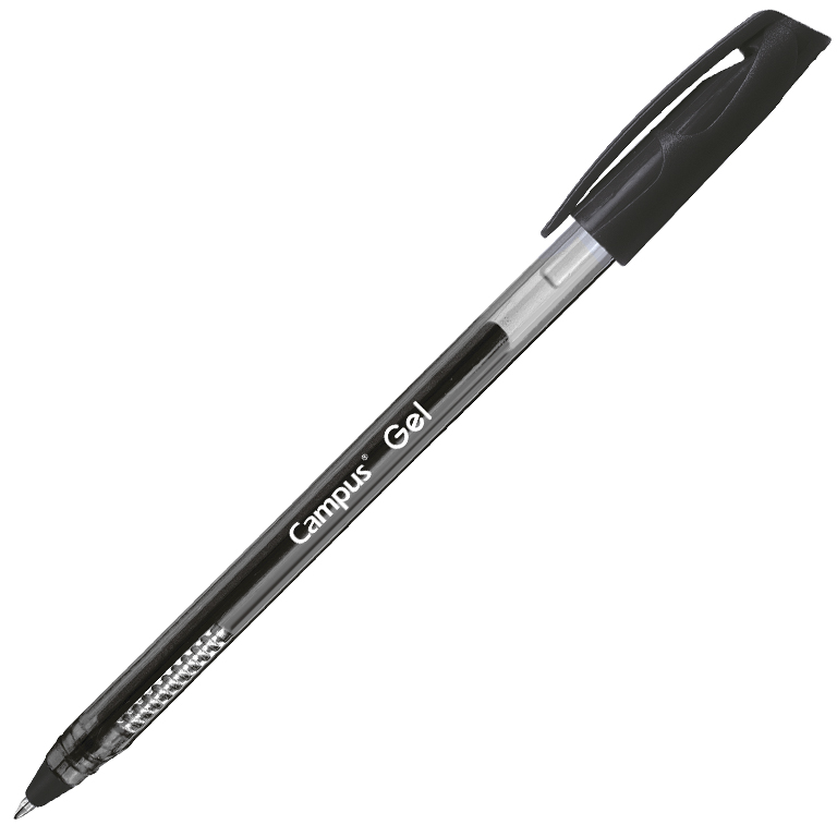 BOLÍGRAFO TINTA GEL CAMPUS GEL NEGRO