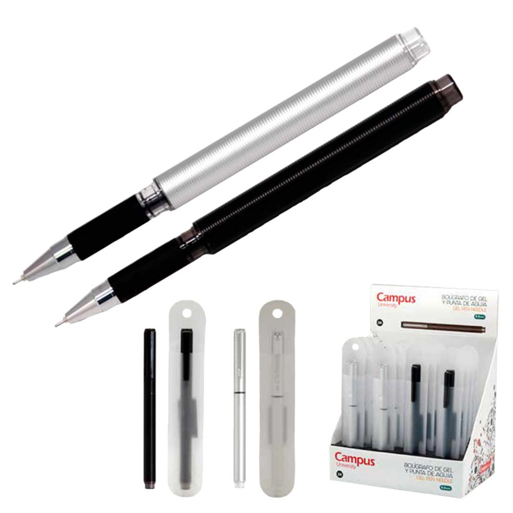 BOLIGRAFO CAMPUS METALICO E/24