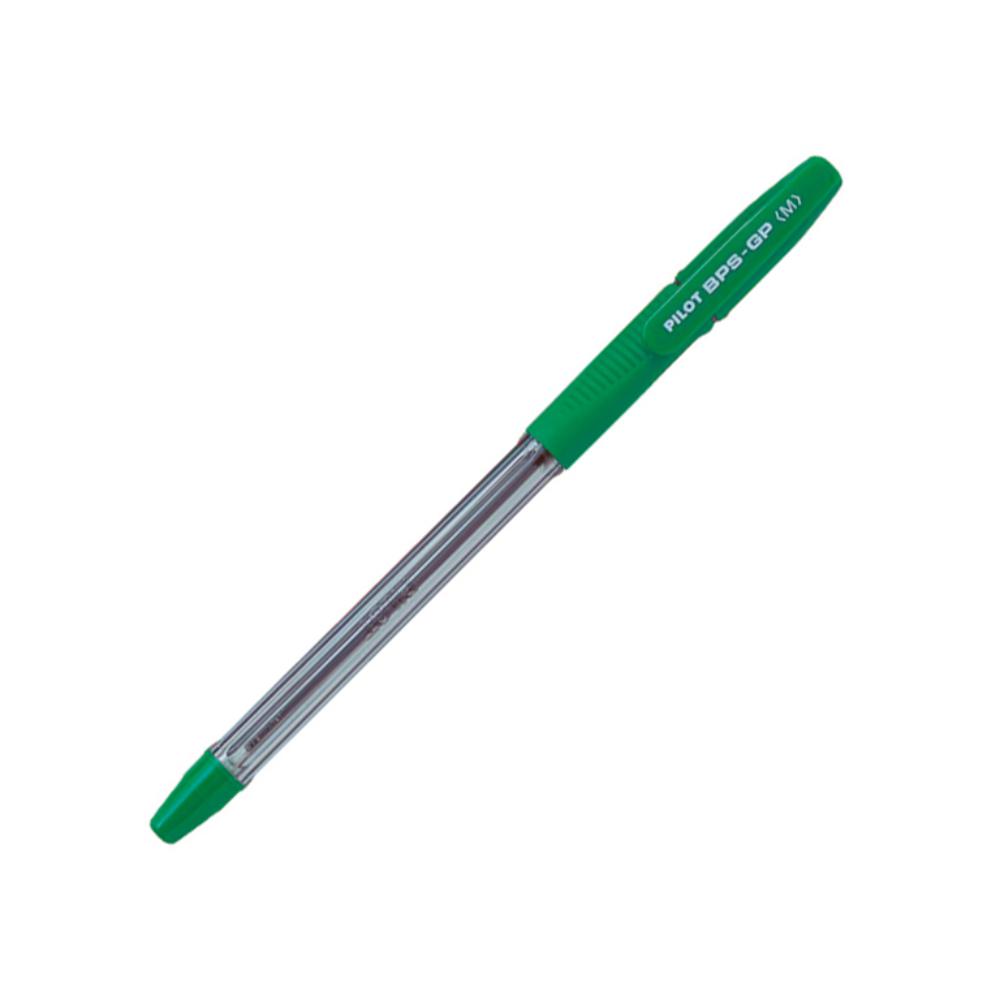 BOLÍGRAFO TINTA ACEITE PILOT BPS GP VERDE