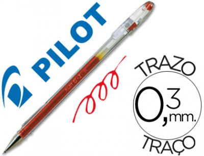 BOLIGRAFO PILOT G-1 ROJO