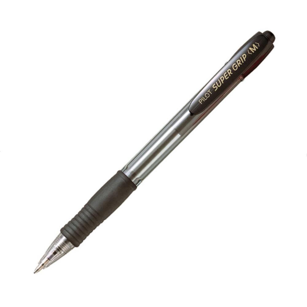 BOLÍGRAFO TINTA ACEITE PILOT SUPER GRIP NEGRO