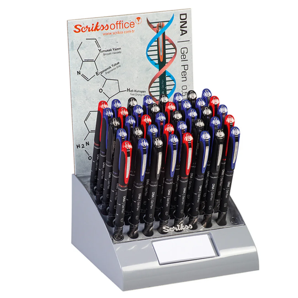 BOLIGRAFO SCRIKSS DNA GEL 40UD