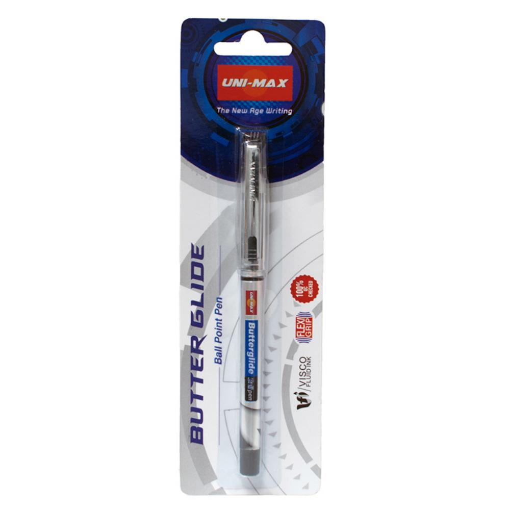 BOLIGRAFO UNIMAX BUTTERG B/NEG