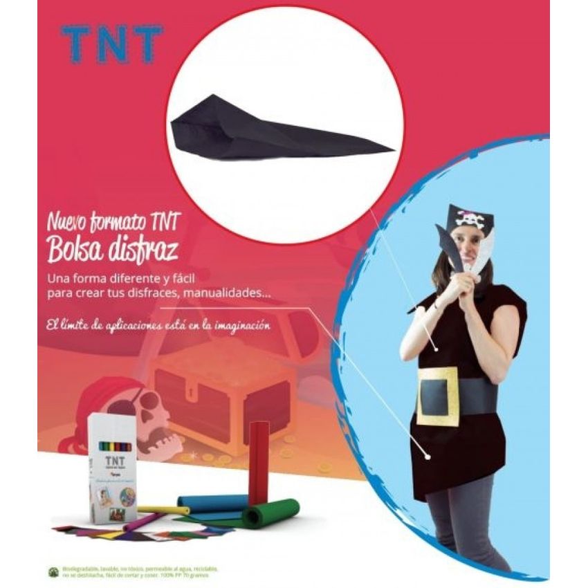 BOLSA 25 BOLSAS DISFRACES NEGR