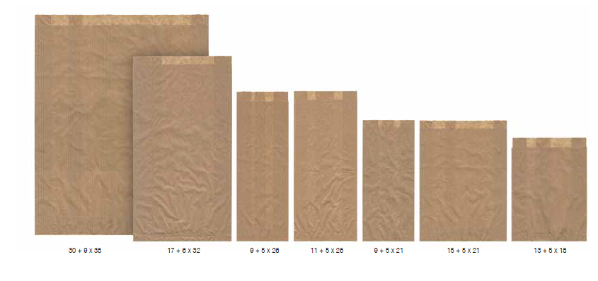 BOLSA AMERICANA 11+5X26 KRAFT