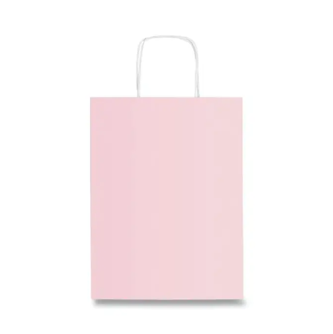 BOLSA ASA 27*22 ROSA PASTEL 6498