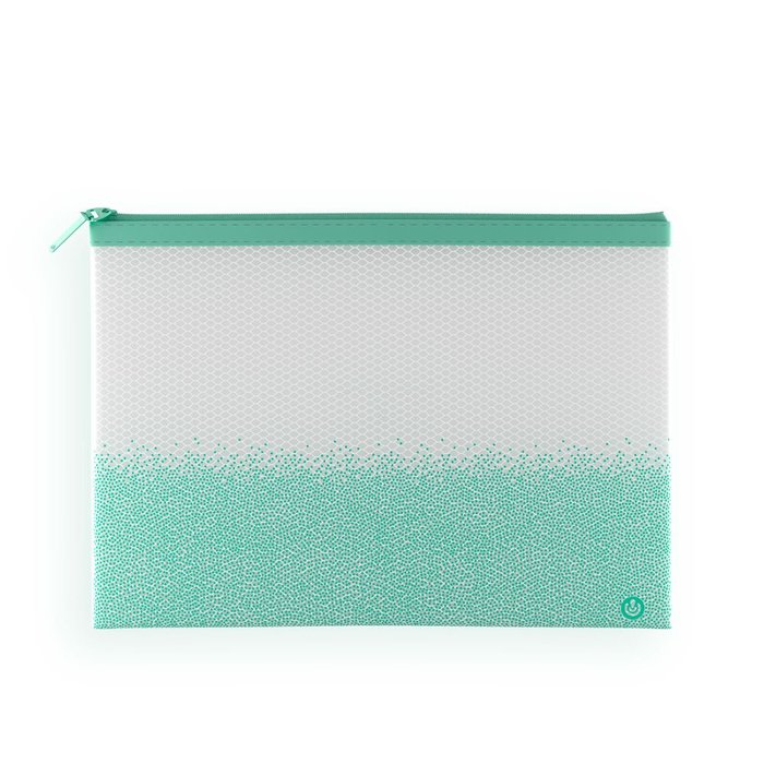 BOLSA CREMALLER.SENSE A4 MENTA