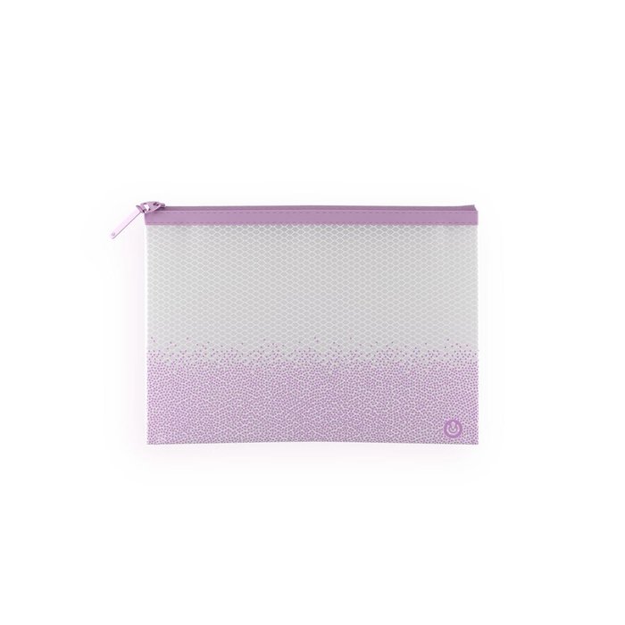 BOLSA CREMALLER.SENSE A5 LILA