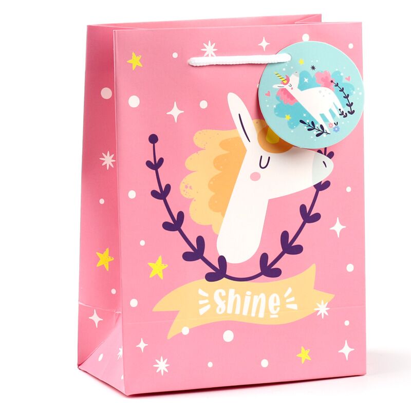 BOLSA DE REGALO UNICORNIO MEDIANA