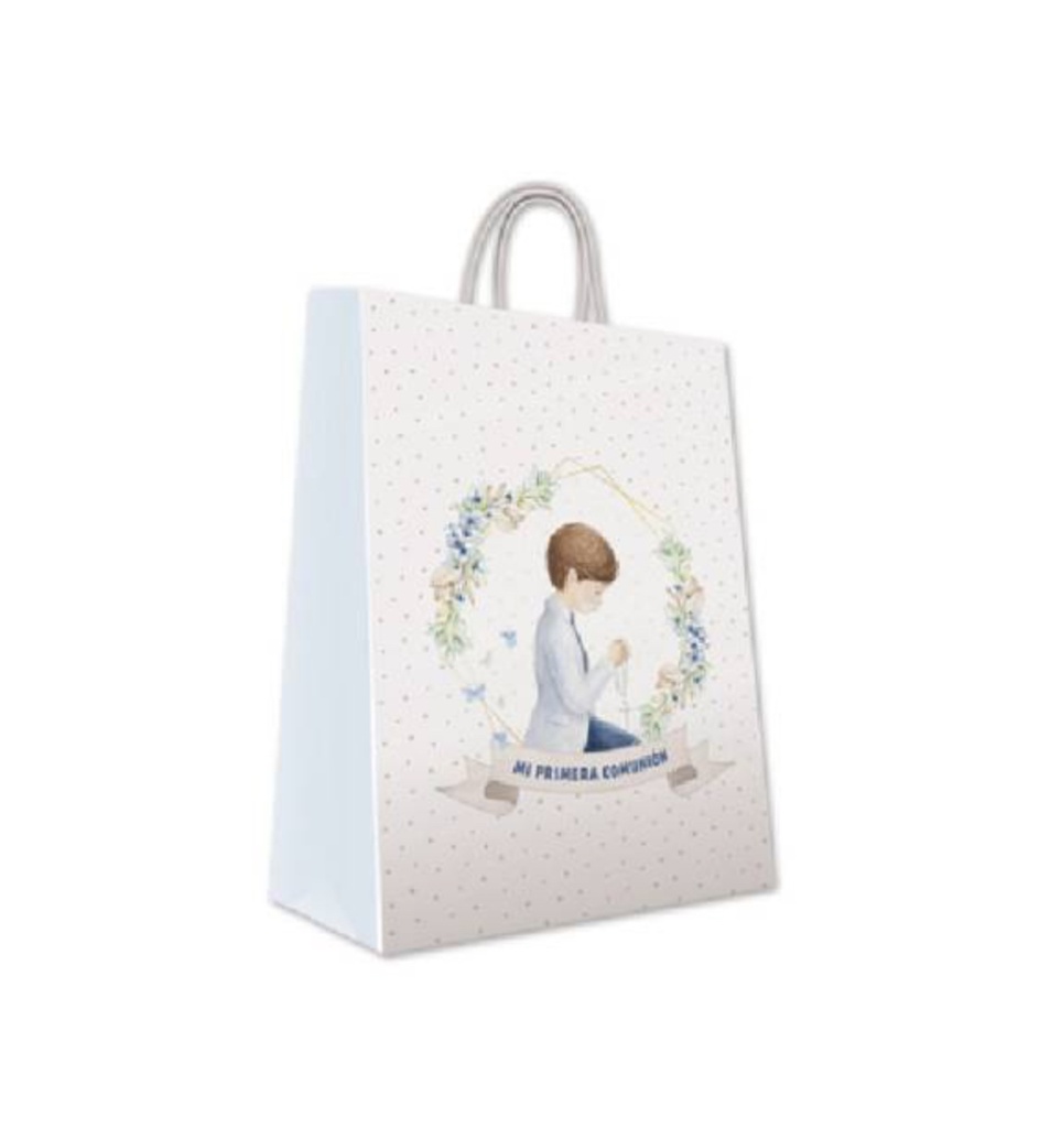 BOLSA MEDIANA COMUNION NIÑO ORLA