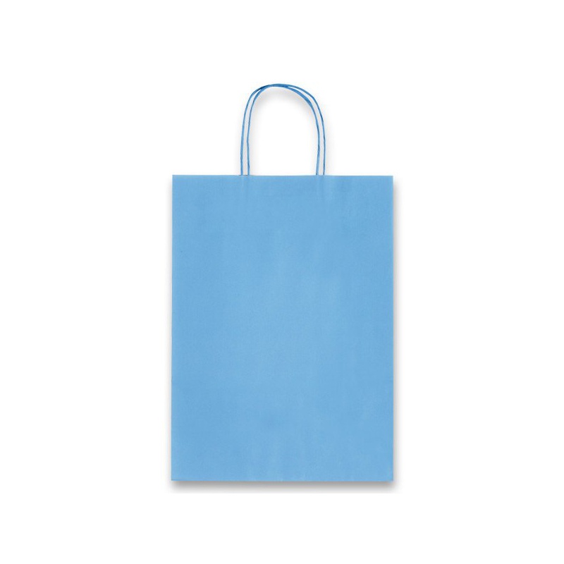 BOLSA PAPEL 744 AZUL CLARO 36X26X12