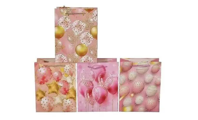 BOLSA PAPEL M GLOBOS 5669