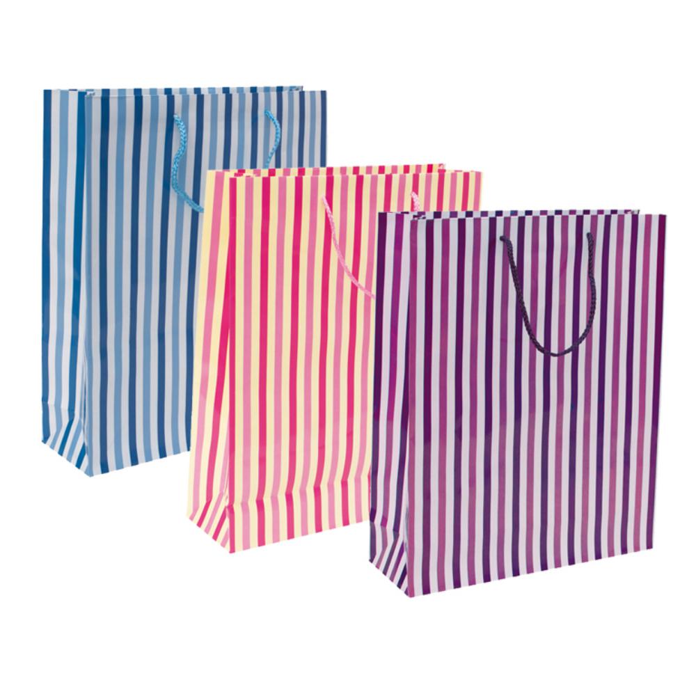 BOLSA PAPEL RAYAS MEDIANA 2625