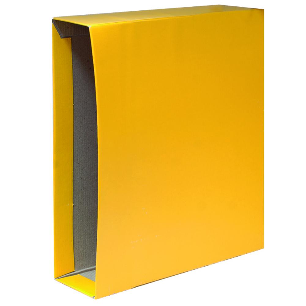 CAJA ARCHIVADOR A4 AMARILLO