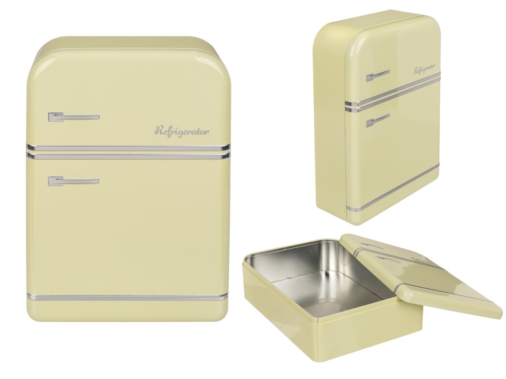 CAJA METALICA CREMA NEVERA NOS