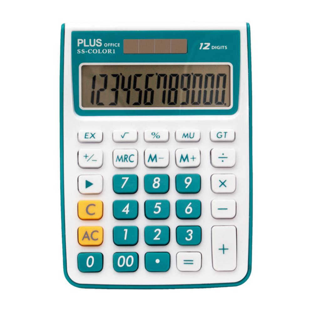 CALCULADORA PLUS SS-COLOR AZUL
