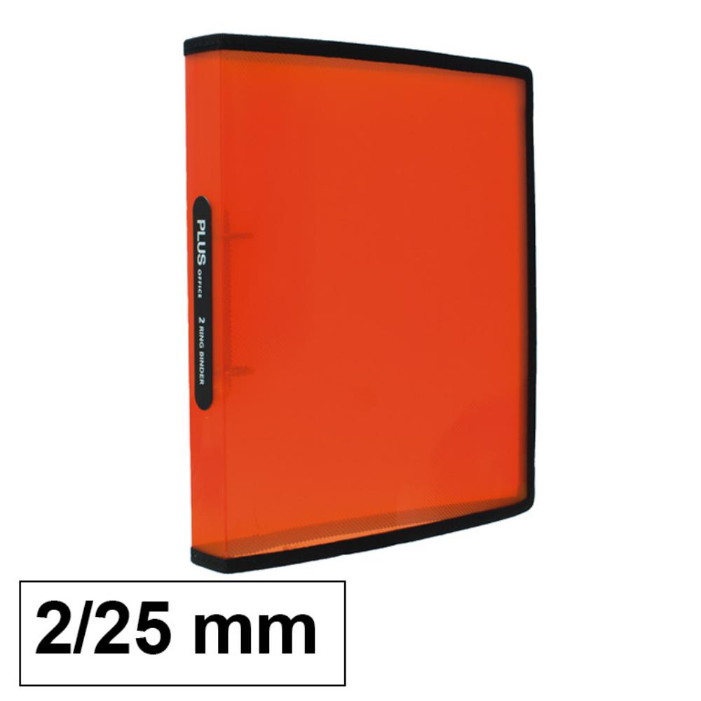 CARPETA A4 2A 25mm PLUS NARANJA
