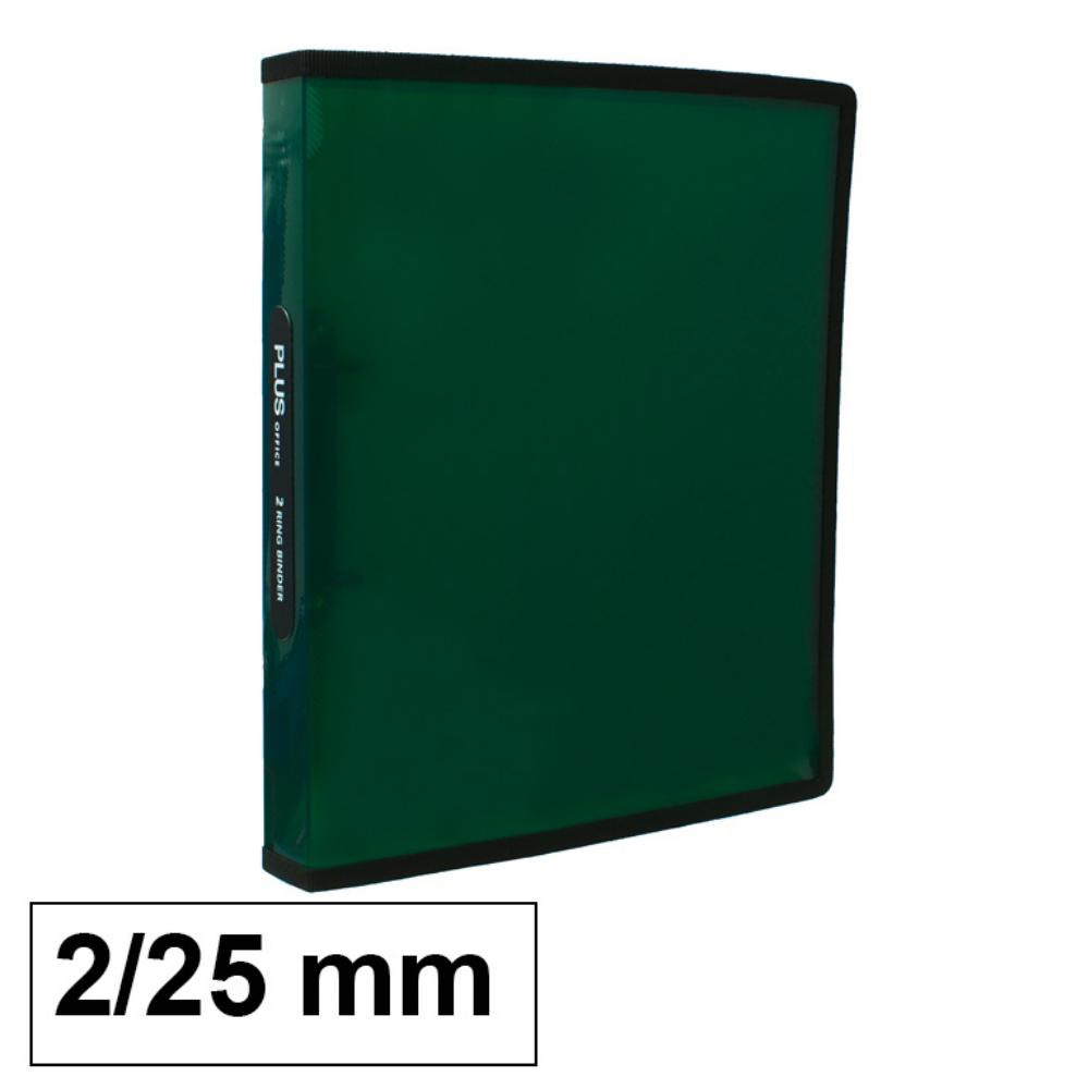 CARPETA A4 2A 25mm PLUS VERDE