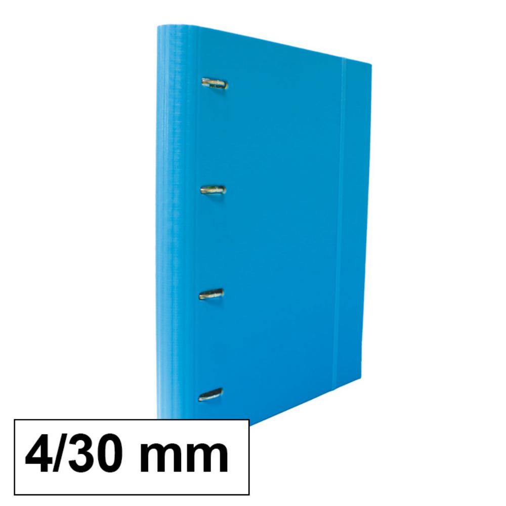 CARPETA A4 4A/30 C/REPUESTO AZUL CLARO