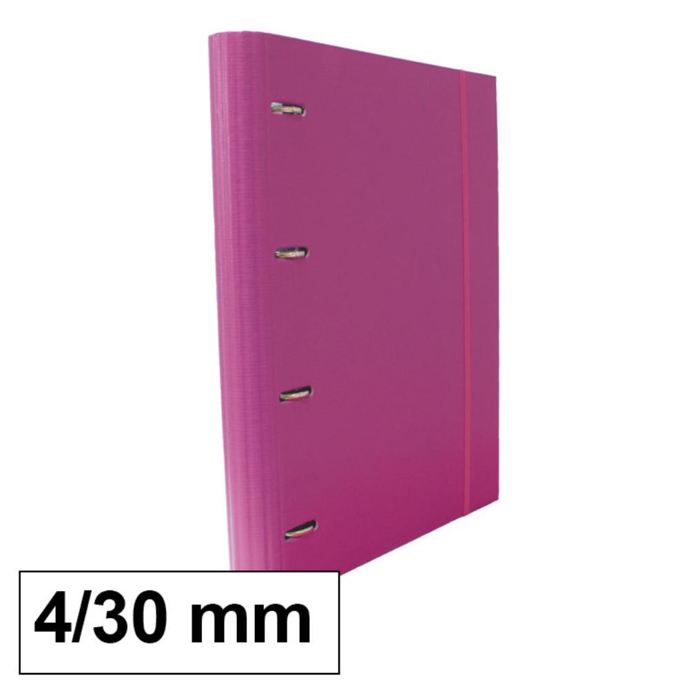 CARPETA A4 4A/30 C/REPUESTO ROSA