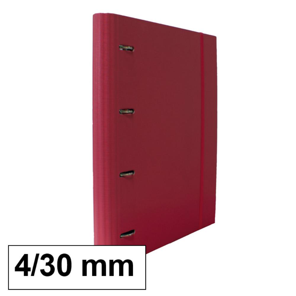CARPETA A4 4A/30 C/REPUESTO ROSA OSCURO