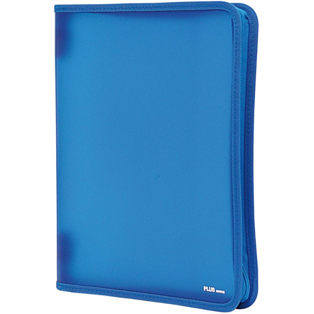 CARPETA A4 POLI.1 BOLSILLO AZUL