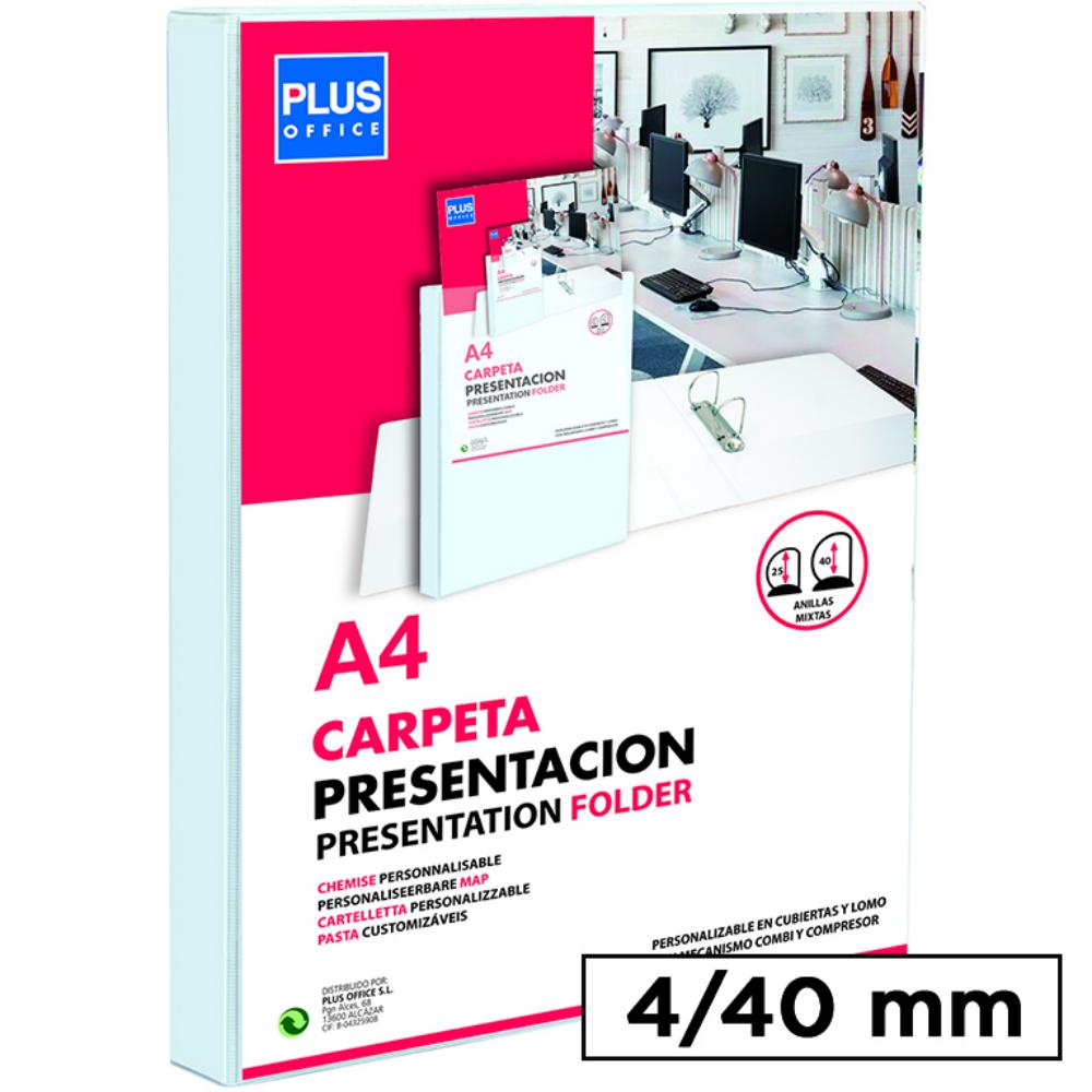 CARPETA CANGURO 4A 40mm RIGIDA