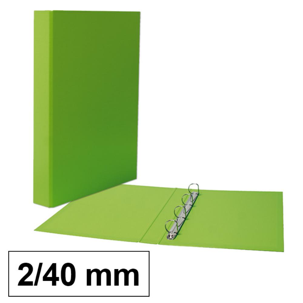 CARPETA F 2A/40 CARTON VEDRDE CLARO